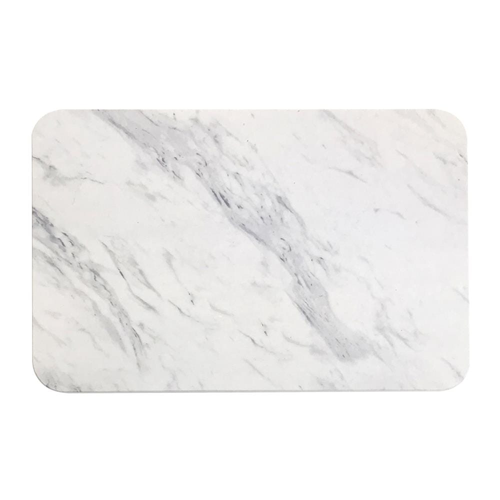 พรมหินเช็ดเท้า HOME LIVING STYLE MARBEL 39X60 ซม. สีขาว