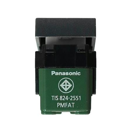สวิตช์ 1 ทาง PANASONIC WEG5531MB ขนาด 1 ช่อง  สีดำเมทาลิค_2
