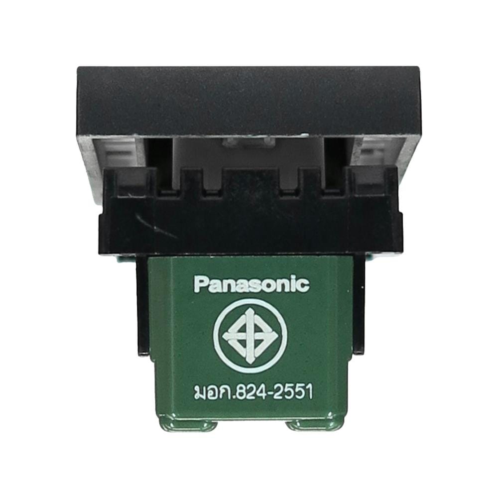 สวิตช์ 3 ทาง PANASONIC WEG5522MB ขนาด 1.5 ช่อง สีดำเมทาลิค