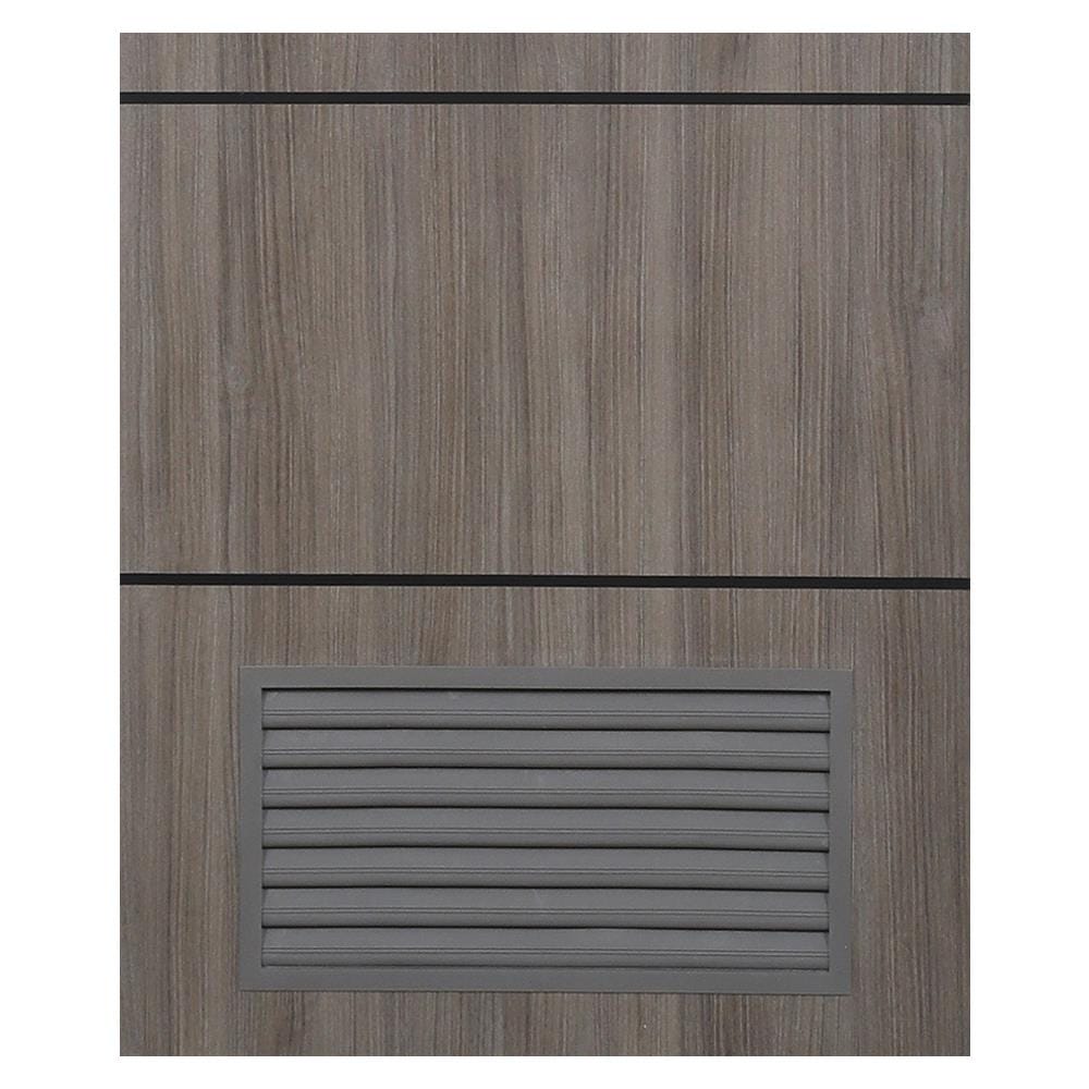 ประตูห้องน้ำ UPVC AZLE PZL4 70X200 ซม. สี TEXES OAK เจาะลูกบิด