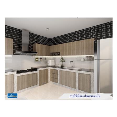 บานใต้เตา PARAZZO ENZO 80x50 ซม. สีเอ็มไพร์โอ๊ค_3