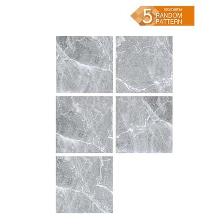 กระเบื้องพื้นพอร์ซเลน  16x16 นิ้ว COTTO อวาลอน เทา ExC PM 0.96M2_1