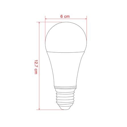 หลอด LED LEKISE A60 KLASSIC 15 วัตต์ WARMWHITE E27_4