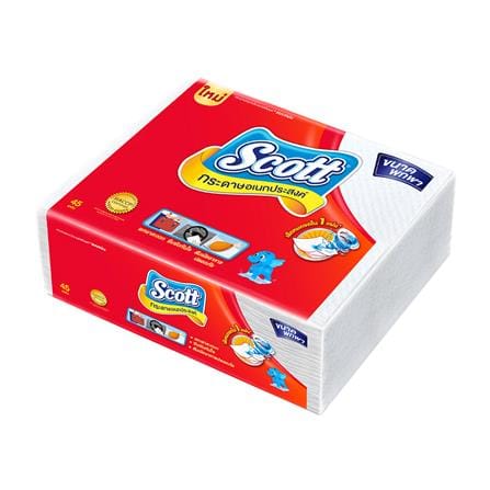กระดาษอเนกประสงค์ SCOTT INTERFOLD 45 แผ่น แพ็ค6_2