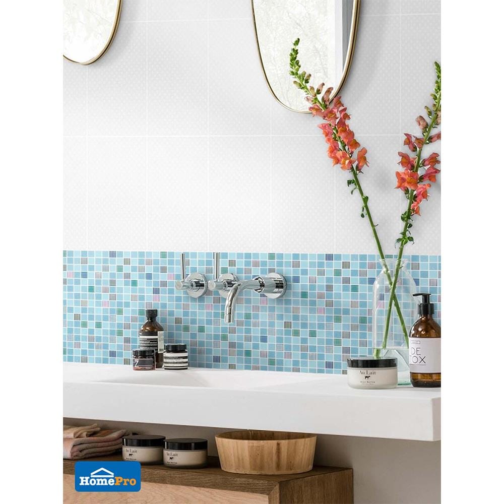 โมเสค 30x30 ซม. TARA RIO POWDER BLUE