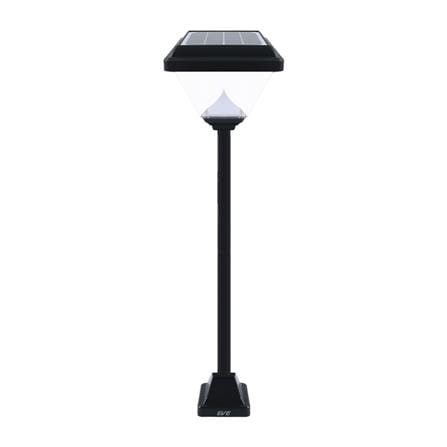 ไฟหัวเสา SOLAR EVE 595545 2 วัตต์ COOLWHITE DAYLIGHT WARMWHITE สีดำ_0