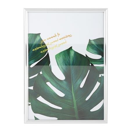 กรอบรูป PTS MONSTERA 11.7X16.5 นิ้ว (A3) สีเงิน_0