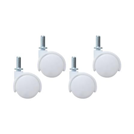 ล้อกล่องเก็บของ 4 ล้อ BALLI 12x6x9 ซม. สีขาว_2
