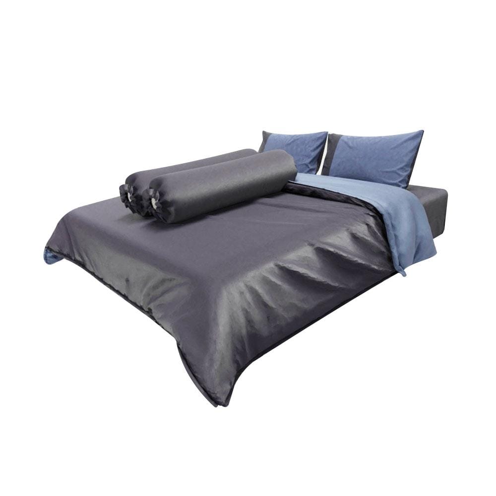 ชุดผ้าปูที่นอน 6 ฟุต 6 ชิ้น PREMIER SATIN ROYAL TOUCH SPC053