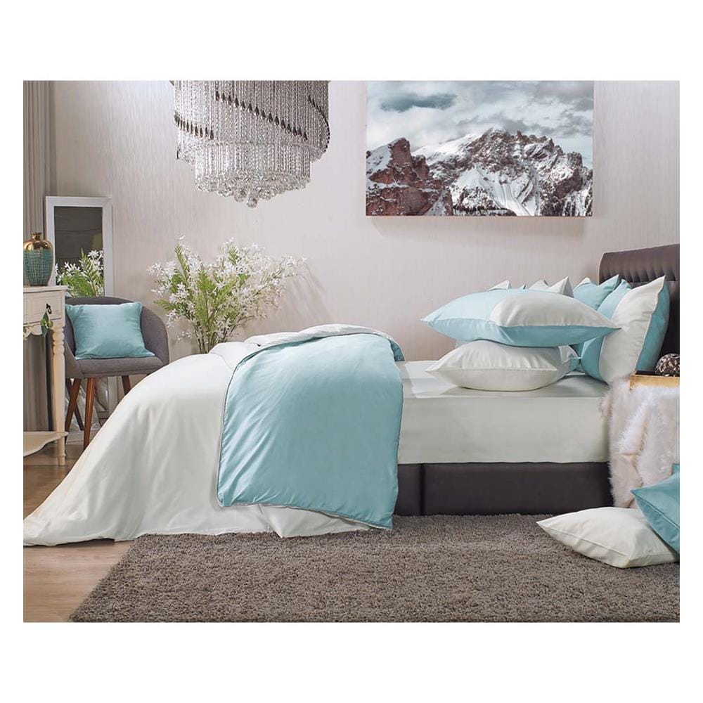 ชุดผ้าปูที่นอน 5 ฟุต 6 ชิ้น PREMIER SATIN ROYAL TOUCH SPC052