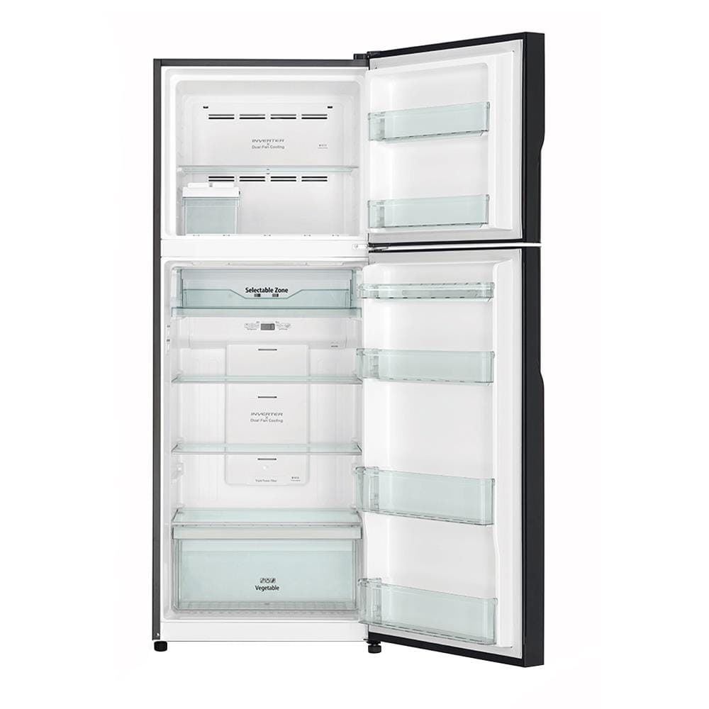 ตู้เย็น 2 ประตู HITACHI RVGX400PF-1MIR 14.4 คิว กระจกเงา อินเวอร์เตอร์