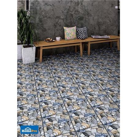 กระเบื้องพื้น 30x30 ซม. TARA วิเทอ สโตน เทา_2