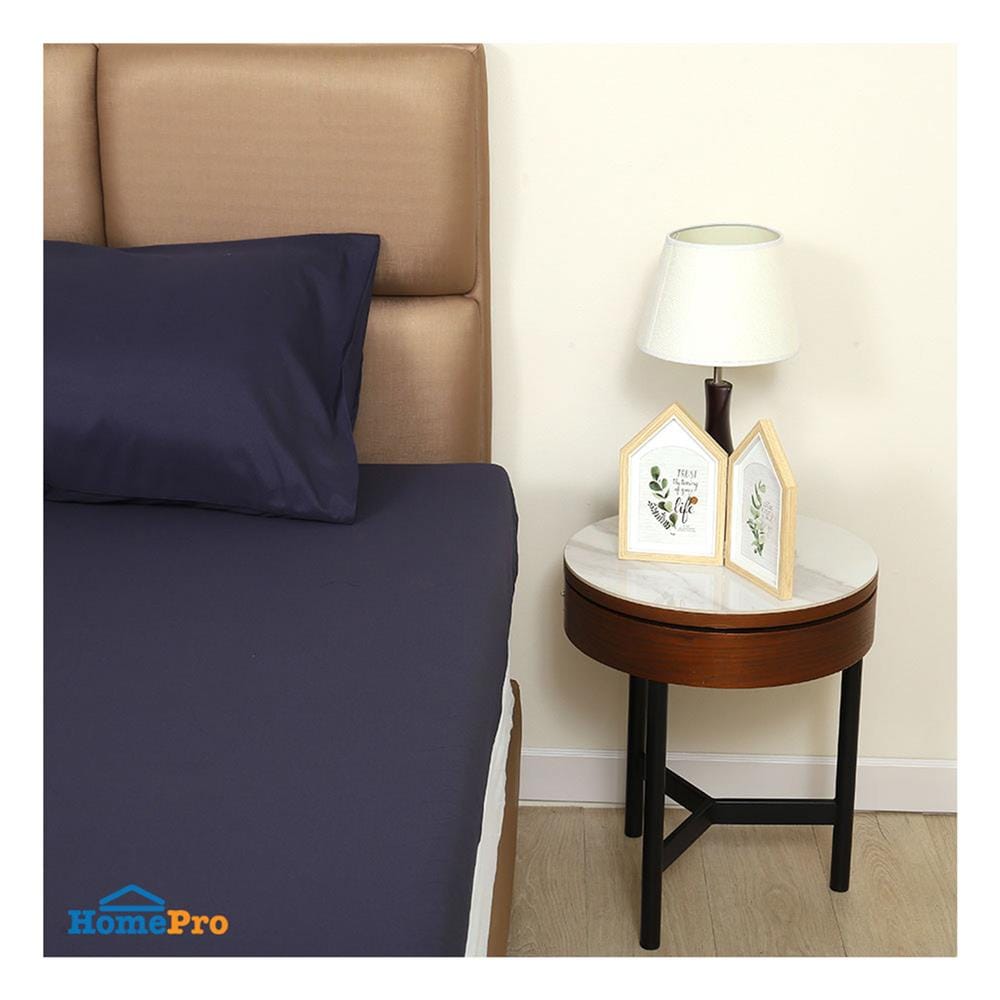 ชุดผ้าปูที่นอน TOPPER 3.5 ฟุต 2 ชิ้น HOME LIVING STYLE TWIN สี NAVY