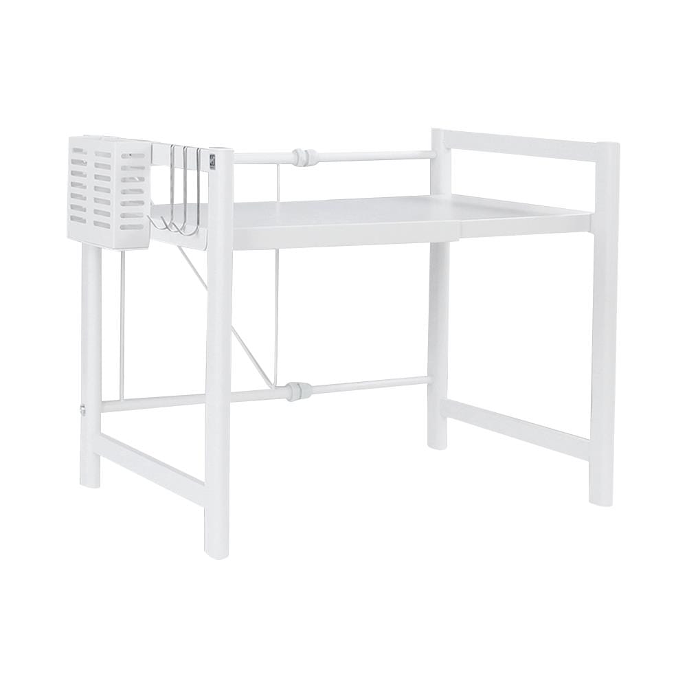 ชั้นวางคร่อมไมโครเวฟ 2ชั้น HOMEST IC-008841 สีขาว