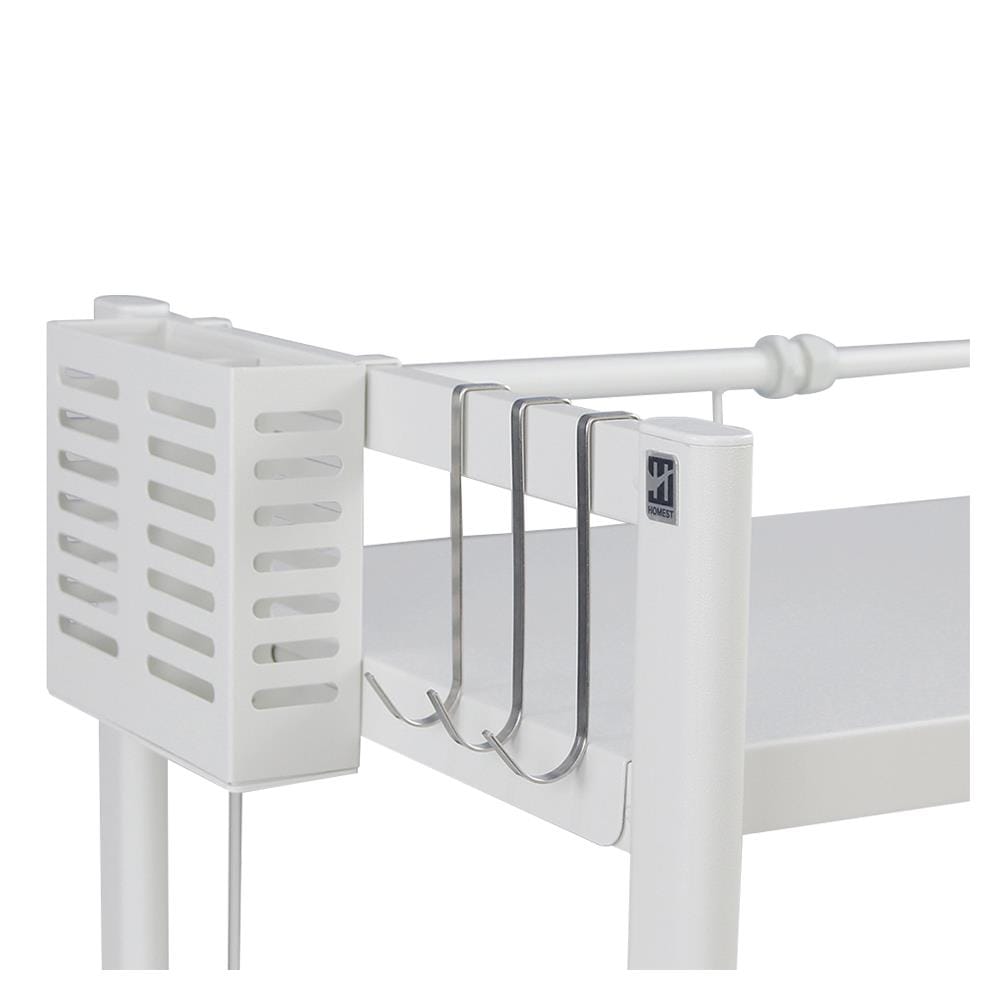 ชั้นวางคร่อมไมโครเวฟ 2ชั้น HOMEST IC-008841 สีขาว