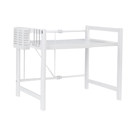 ชั้นวางคร่อมไมโครเวฟ 2ชั้น HOMEST IC-008841 สีขาว_0
