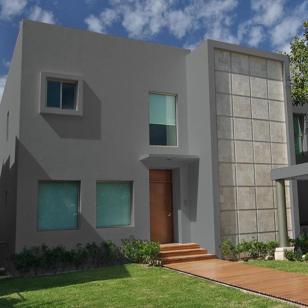 สีน้ำทาภายนอก TOA SUPERSHIELD ADVANCE 8304 สี GREY MATTERS กึ่งเงา 9 ลิตร