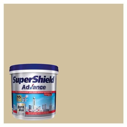 สีน้ำทาภายนอก TOA SUPERSHIELD ADVANCE 8513 สี PALE PORTABELLA กึ่งเงา 9 ลิตร_0