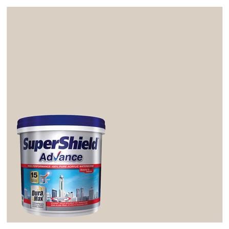 สีน้ำทาภายนอก TOA SUPERSHIELD ADVANCE 8763 สี OLYMPIC CIRCLE กึ่งเงา 9 ลิตร_0