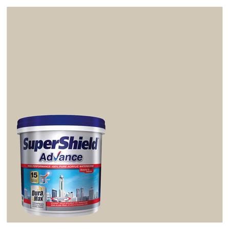 สีน้ำทาภายนอก TOA SUPERSHIELD ADVANCE 8450 สี TURIYA กึ่งเงา 9 ลิตร_0