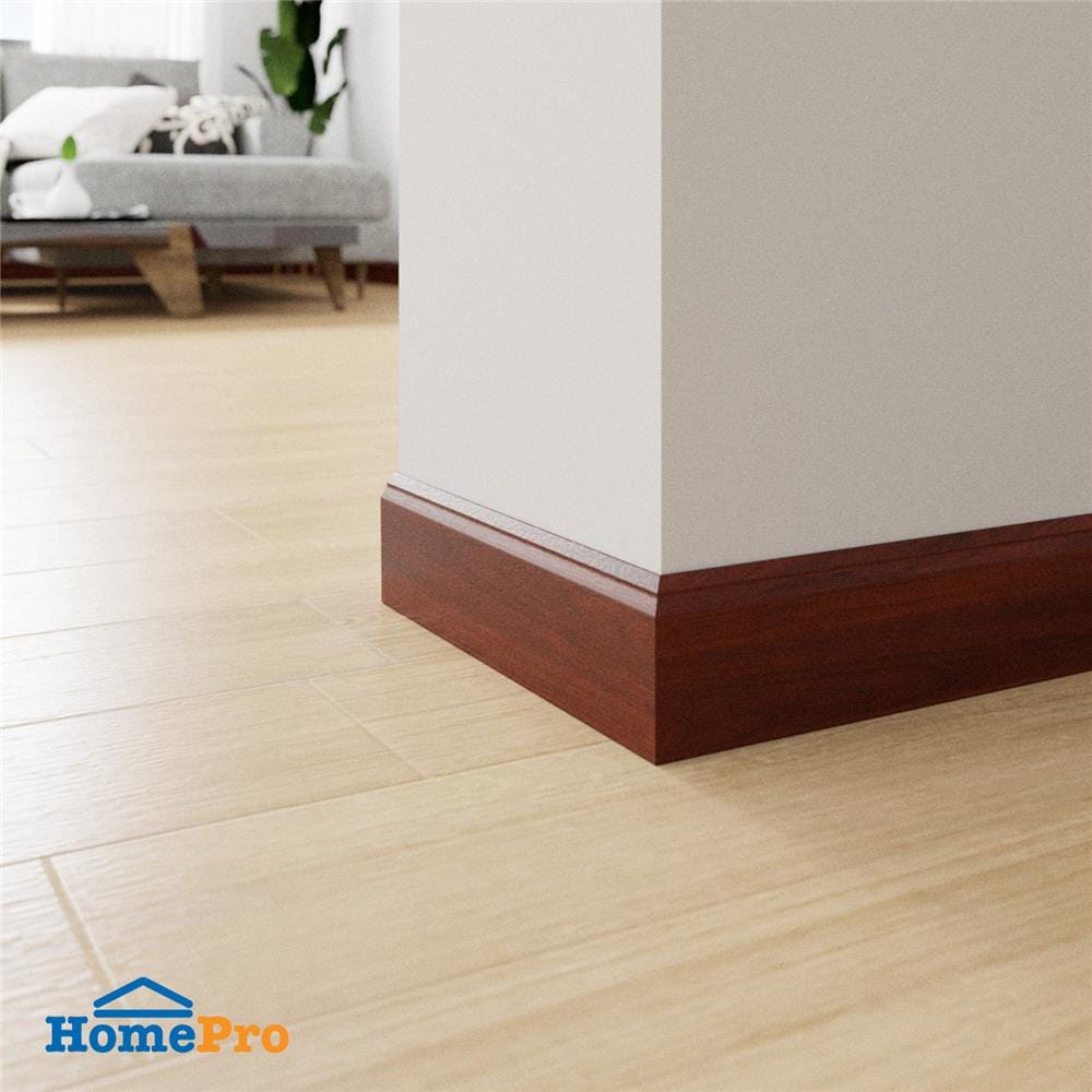 บัวพื้นPS CROBERN-3601 9.5x300x1.2 ซม. สีสัก