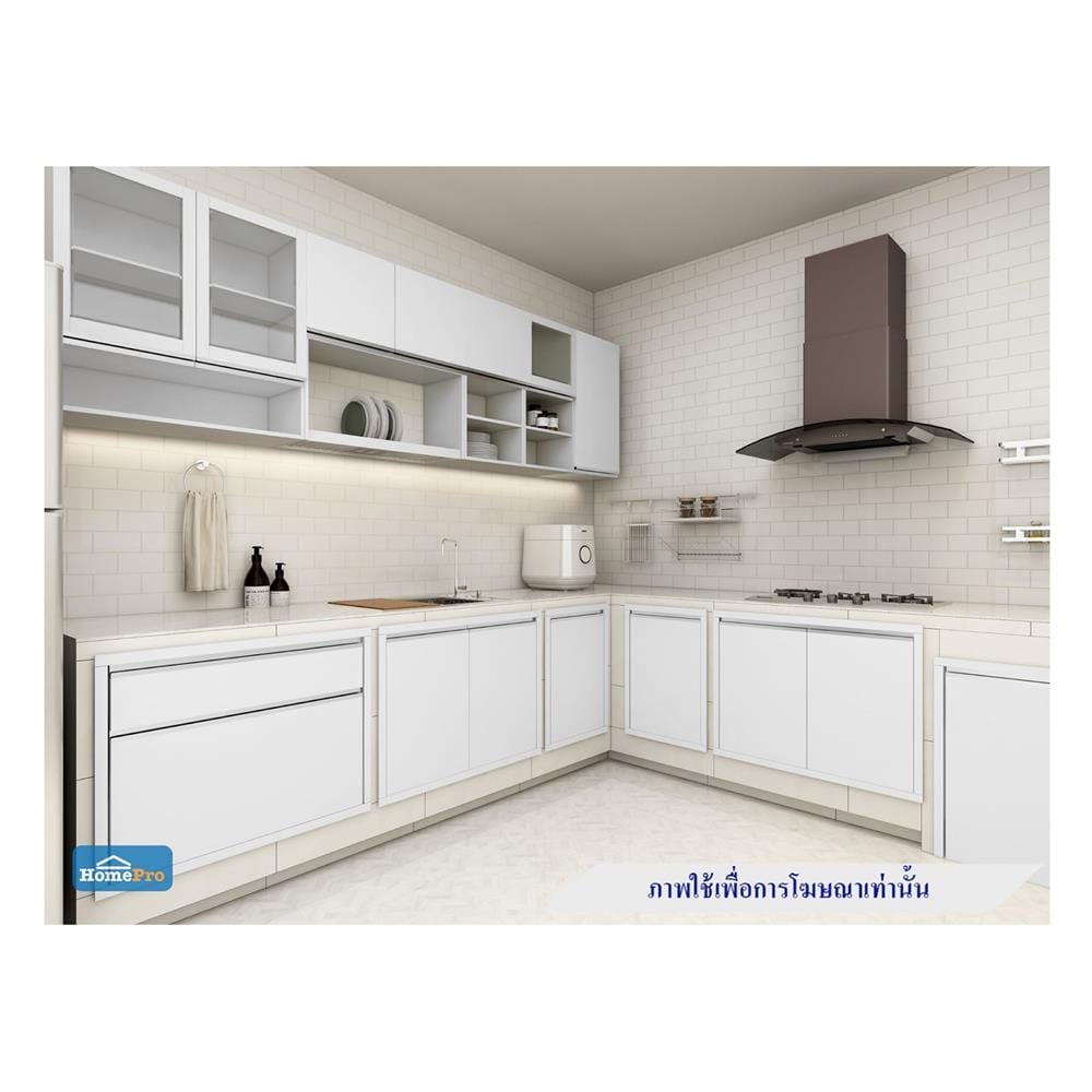 บานซิงค์เดี่ยว JUPITER ACADIA 43x63 ซม. สีขาว
