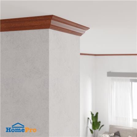 บัวฝ้าPS CROBERN-2401 6.5x300x1 ซม. สีมะค่า_4