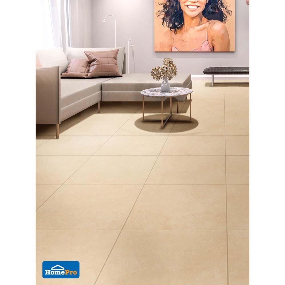กระเบื้องพื้น 60x60 ซม. TARA คาสเทลโล เบจ 1.44M2