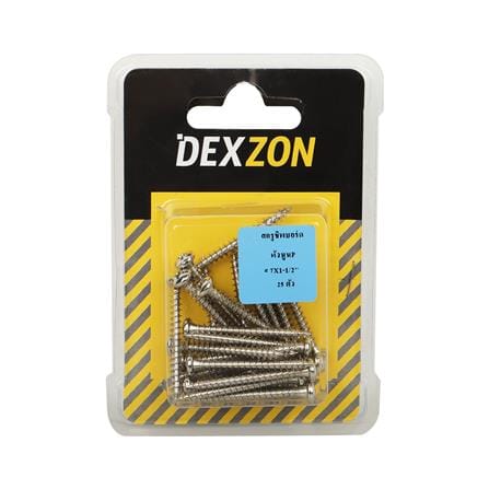 สกรูชิพบอร์ด TP DEXZON 7x1-1/2 นิ้ว 25 ตัว_1