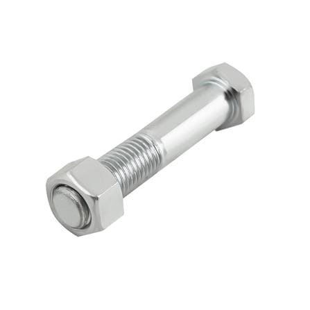 สกรูหัวหกเหลี่ยมพร้อมน็อต DEXZON 12X60 มม. 2 ชิ้น/แพ็ก_0