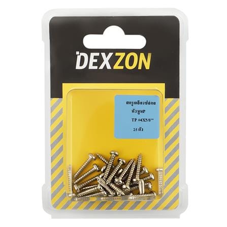 สกรูเกลียวปล่อย TP DEXZON 4X5/8 นิ้ว 25 ตัว_1
