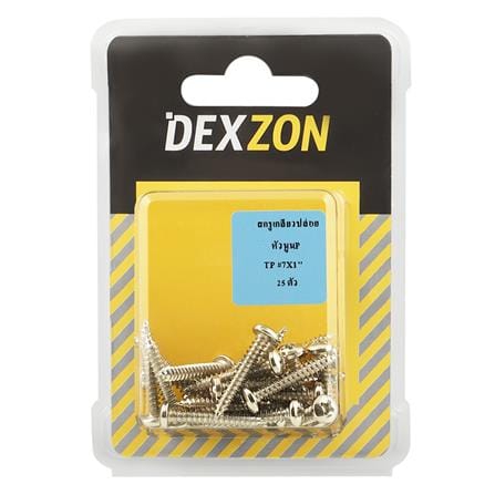 สกรูเกลียวปล่อย TP DEXZON 7X1 นิ้ว 25 ตัว_1