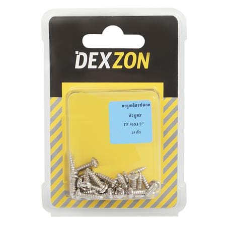 สกรูเกลียวปล่อย TP DEXZON 6X1/2 นิ้ว 25 ตัว_1