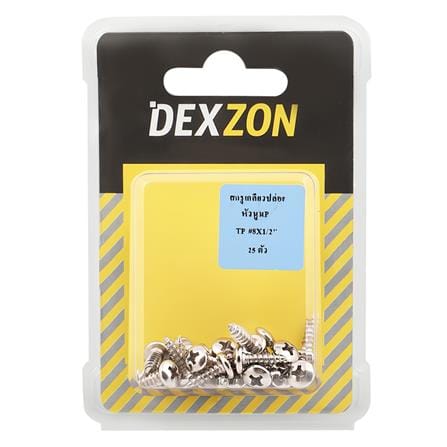 สกรูเกลียวปล่อย TP DEXZON 8X1/2 นิ้ว 25 ตัว_1