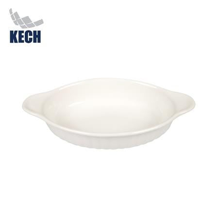 ถ้วยอบ 2 หู เซรามิก KECH SNOW 8 นิ้ว_0