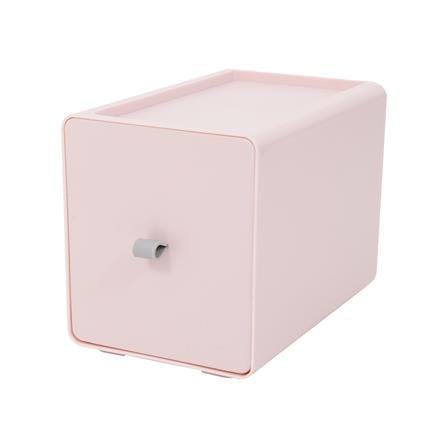 กล่องลิ้นชักเล็ก STACKO CUBE L 13.3x21x15.3 ซม. สีชมพู