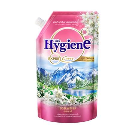 รีฟิลน้ำยาปรับผ้านุ่ม HYGIENE 480 มล. เอเดลไวส์_0
