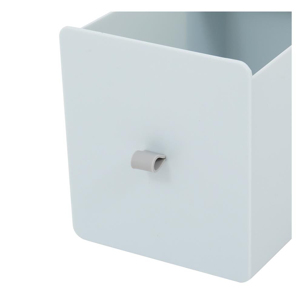 กล่องลิ้นชักเล็ก STACKO CUBE L 13.3x21x15.3 ซม. สีเทา