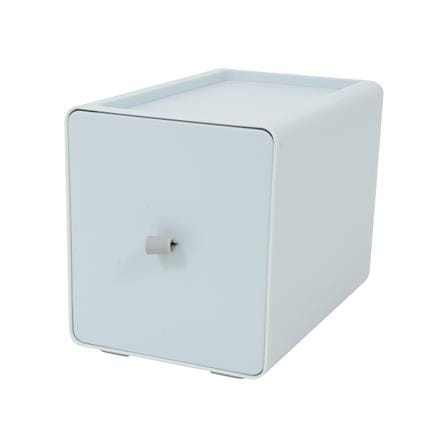 กล่องลิ้นชักเล็ก STACKO CUBE L 13.3x21x15.3 ซม. สีเทา