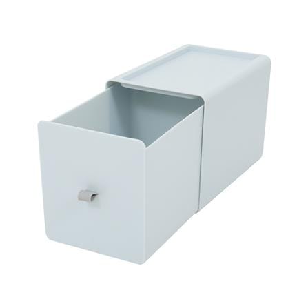 กล่องลิ้นชักเล็ก STACKO CUBE L 13.3x21x15.3 ซม. สีเทา_2