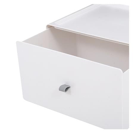กล่องลิ้นชักเล็ก STACKO CUBE XL 26.8x21x15.3 ซม. สีขาว_3