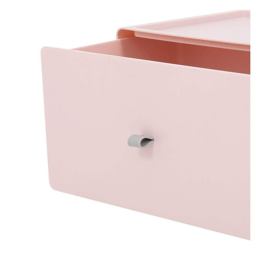 กล่องลิ้นชักเล็ก STACKO CUBE XL 26.8x21x15.3 ซม. สีชมพู