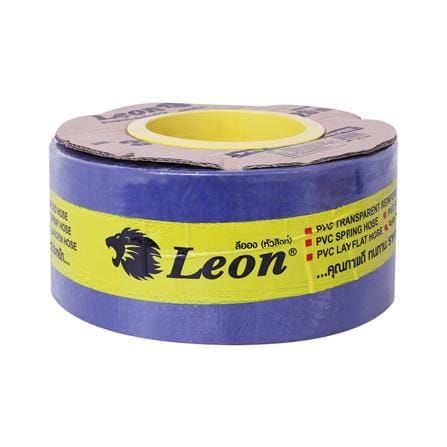 สายส่งน้ำ PVC LEON 3 นิ้วX20 ม. สีน้ำเงิน_0