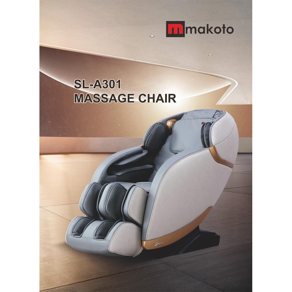 เก้าอี้นวดไฟฟ้า MAKOTO A-301 สีเทา