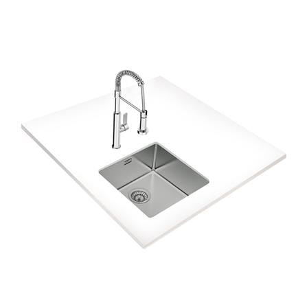 ซิงค์ฝัง 1หลุม TEKA BE LINEA RS15 40.40 สีเงิน_1