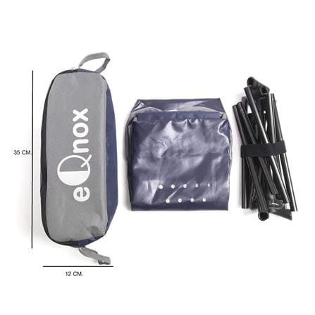 เก้าอี้สนาม EQNOX MOON CHAIR สีน้ำเงิน/เทา_7