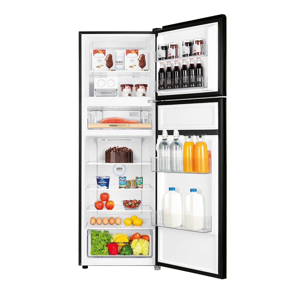 ตู้เย็น 2 ประตู HAIER HRF-330MNI BL 11.4 คิว สีดำด้าน