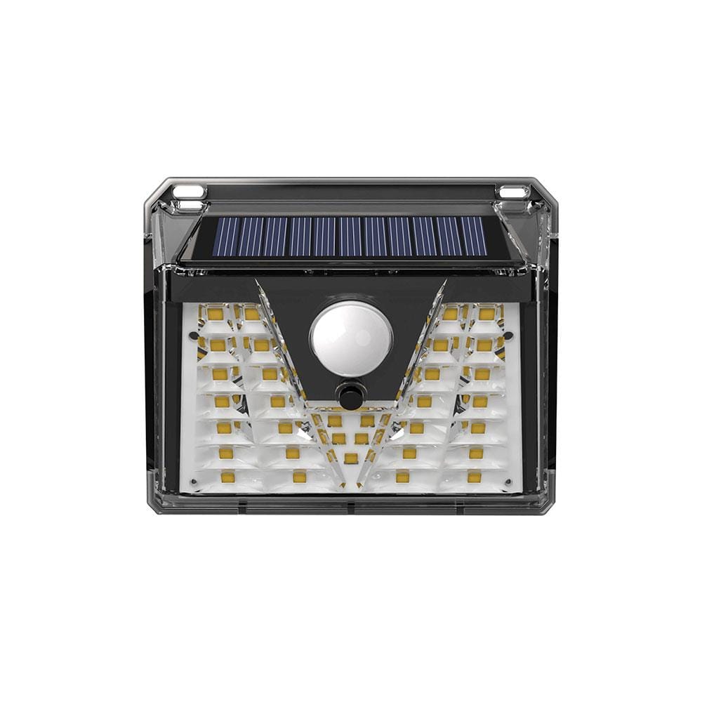 ไฟผนังภายนอก SOLAR SHINING S-WLL07B-SL 2.5 วัตต์ DAYLIGHT สีดำ