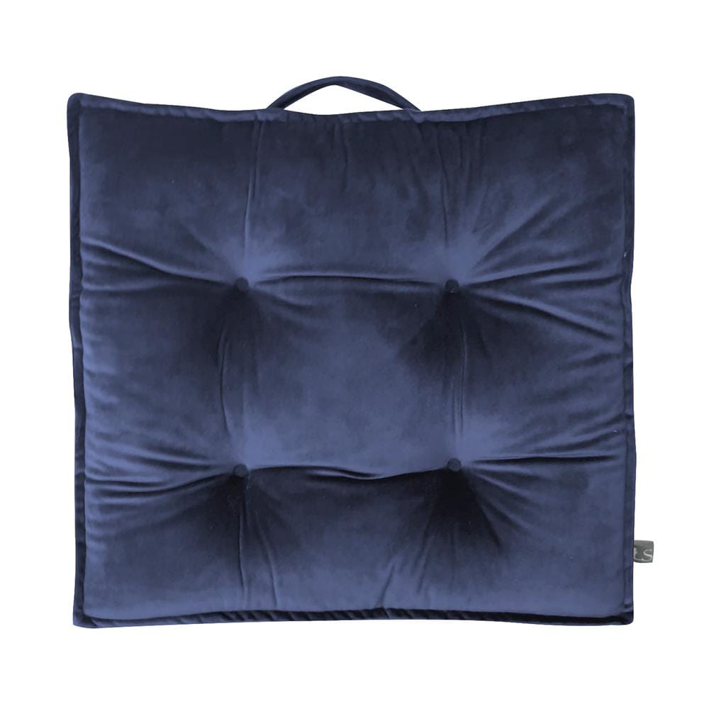 เบาะรองนั่ง HOME LIVING STYLE FUR 17x17 นิ้ว สีน้ำเงิน_0