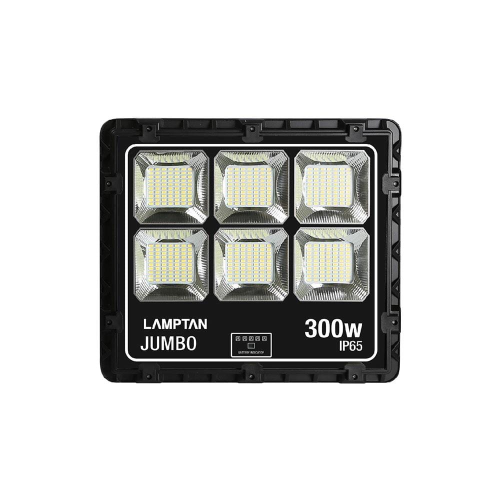 ไฟสปอตไลท์ SOLAR LAMPTAN FLOOD 300 วัตต์ DAYLIGHT สีดำ